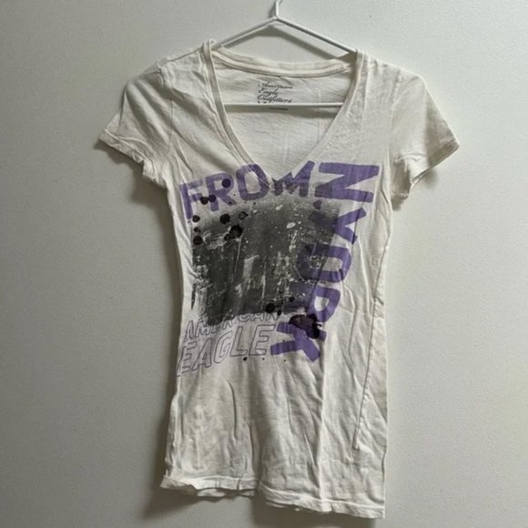 American Eagle NYC Graphic Tee XS - Picture 1 of 3